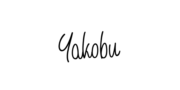 How to make Yakobu signature? Angelique-Rose-font-FFP is a professional autograph style. Create handwritten signature for Yakobu name. Yakobu signature style 5 images and pictures png