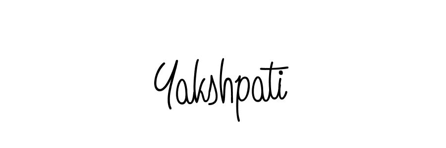 Make a beautiful signature design for name Yakshpati. With this signature (Angelique-Rose-font-FFP) style, you can create a handwritten signature for free. Yakshpati signature style 5 images and pictures png