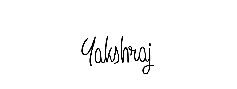 How to Draw Yakshraj signature style? Angelique-Rose-font-FFP is a latest design signature styles for name Yakshraj. Yakshraj signature style 5 images and pictures png