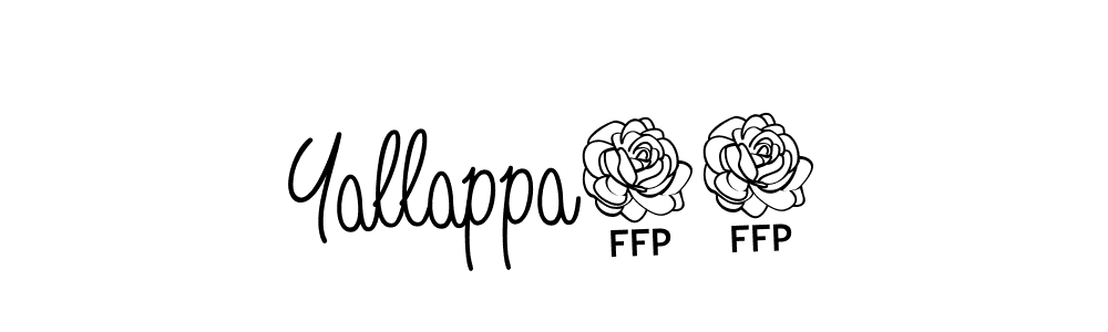 Use a signature maker to create a handwritten signature online. With this signature software, you can design (Angelique-Rose-font-FFP) your own signature for name Yallappa18. Yallappa18 signature style 5 images and pictures png