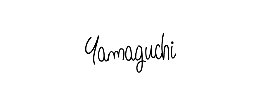 Design your own signature with our free online signature maker. With this signature software, you can create a handwritten (Angelique-Rose-font-FFP) signature for name Yamaguchi. Yamaguchi signature style 5 images and pictures png