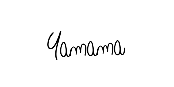 Create a beautiful signature design for name Yamama. With this signature (Angelique-Rose-font-FFP) fonts, you can make a handwritten signature for free. Yamama signature style 5 images and pictures png