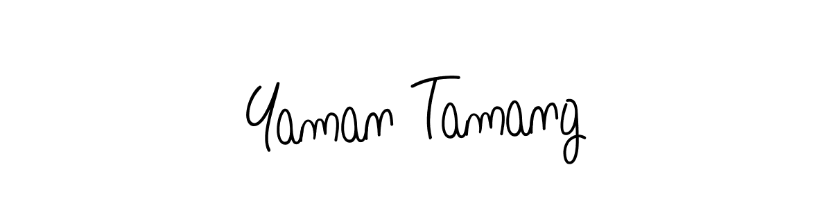 It looks lik you need a new signature style for name Yaman Tamang. Design unique handwritten (Angelique-Rose-font-FFP) signature with our free signature maker in just a few clicks. Yaman Tamang signature style 5 images and pictures png