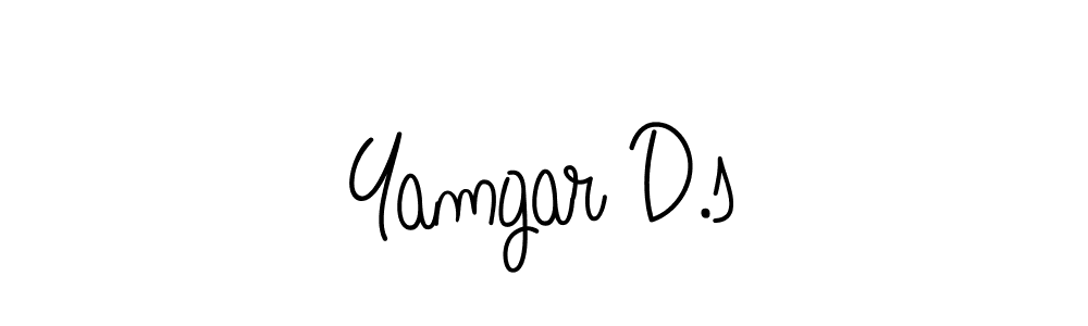 Also we have Yamgar D.s name is the best signature style. Create professional handwritten signature collection using Angelique-Rose-font-FFP autograph style. Yamgar D.s signature style 5 images and pictures png