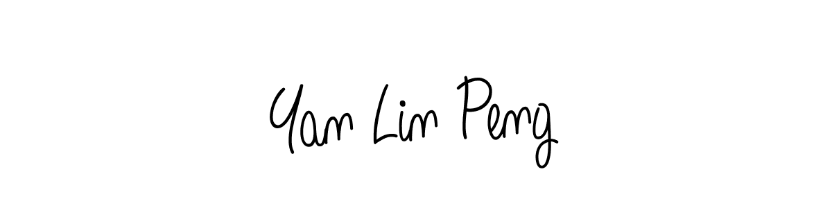 Make a short Yan Lin Peng signature style. Manage your documents anywhere anytime using Angelique-Rose-font-FFP. Create and add eSignatures, submit forms, share and send files easily. Yan Lin Peng signature style 5 images and pictures png