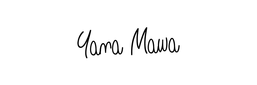 This is the best signature style for the Yana Mawa name. Also you like these signature font (Angelique-Rose-font-FFP). Mix name signature. Yana Mawa signature style 5 images and pictures png