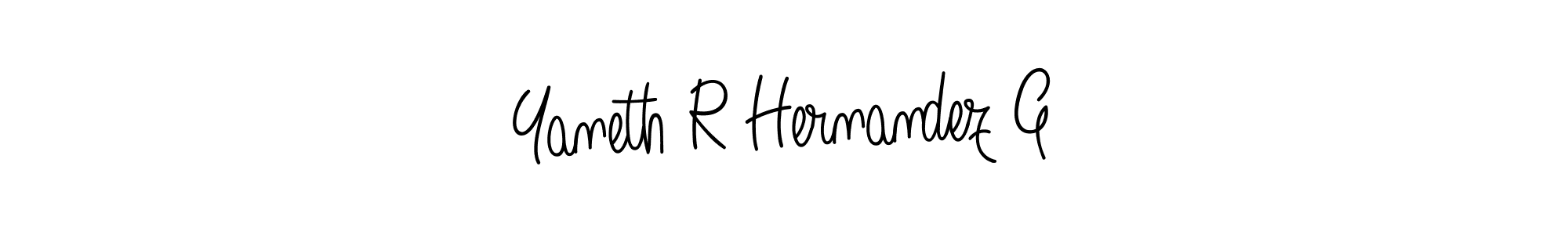 if you are searching for the best signature style for your name Yaneth R Hernandez G. so please give up your signature search. here we have designed multiple signature styles  using Angelique-Rose-font-FFP. Yaneth R Hernandez G signature style 5 images and pictures png