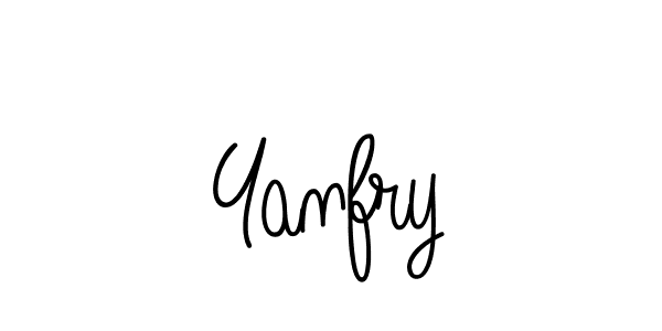 Make a beautiful signature design for name Yanfry. Use this online signature maker to create a handwritten signature for free. Yanfry signature style 5 images and pictures png