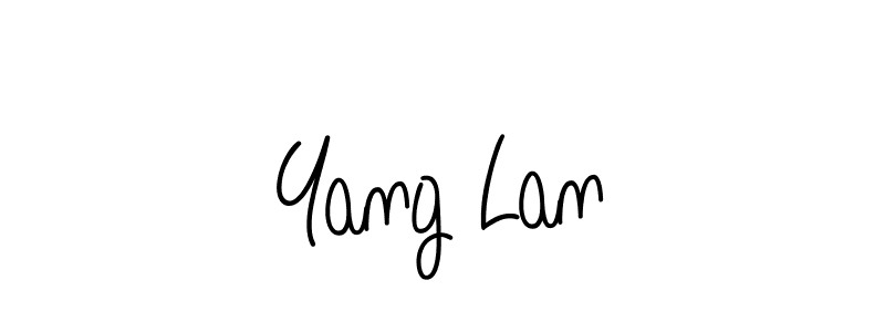 Similarly Angelique-Rose-font-FFP is the best handwritten signature design. Signature creator online .You can use it as an online autograph creator for name Yang Lan. Yang Lan signature style 5 images and pictures png