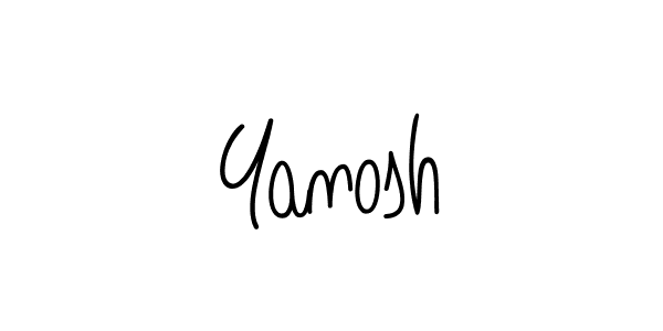 if you are searching for the best signature style for your name Yanosh. so please give up your signature search. here we have designed multiple signature styles  using Angelique-Rose-font-FFP. Yanosh signature style 5 images and pictures png