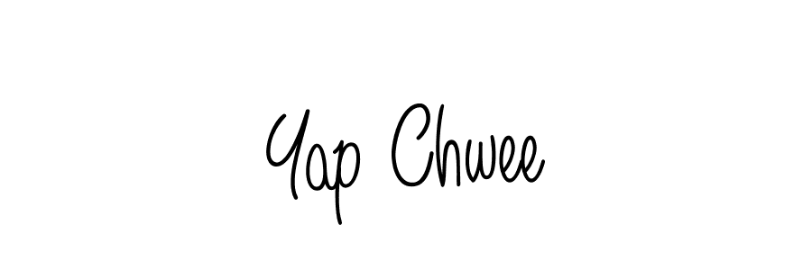 Make a beautiful signature design for name Yap Chwee. Use this online signature maker to create a handwritten signature for free. Yap Chwee signature style 5 images and pictures png