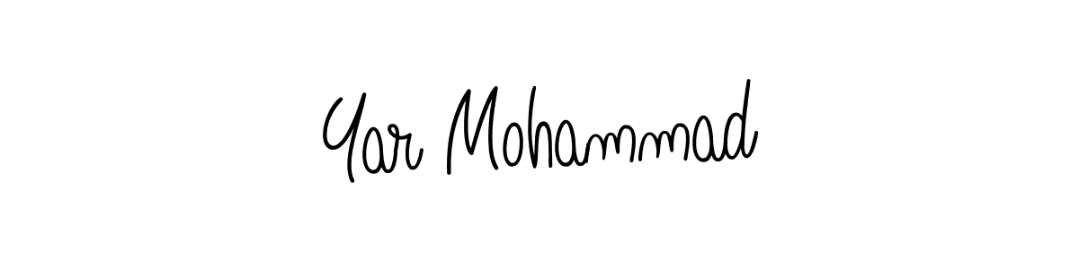 Once you've used our free online signature maker to create your best signature Angelique-Rose-font-FFP style, it's time to enjoy all of the benefits that Yar Mohammad name signing documents. Yar Mohammad signature style 5 images and pictures png