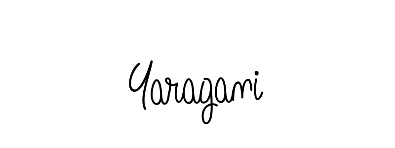 Yaragani stylish signature style. Best Handwritten Sign (Angelique-Rose-font-FFP) for my name. Handwritten Signature Collection Ideas for my name Yaragani. Yaragani signature style 5 images and pictures png