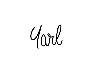 How to make Yarl name signature. Use Angelique-Rose-font-FFP style for creating short signs online. This is the latest handwritten sign. Yarl signature style 5 images and pictures png