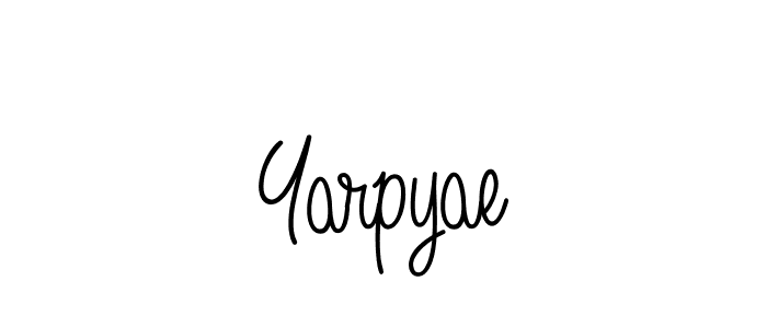 Angelique-Rose-font-FFP is a professional signature style that is perfect for those who want to add a touch of class to their signature. It is also a great choice for those who want to make their signature more unique. Get Yarpyae name to fancy signature for free. Yarpyae signature style 5 images and pictures png