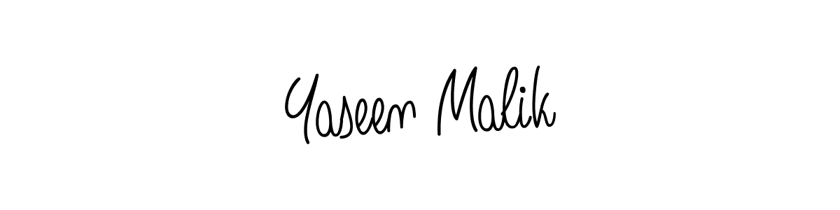 Make a beautiful signature design for name Yaseen Malik. Use this online signature maker to create a handwritten signature for free. Yaseen Malik signature style 5 images and pictures png