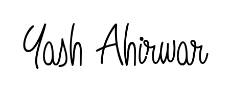 Discover how Yash Ahirwar looks in an executive cursive font (Angelique-Rose-font-FFP). Perfect for legal documents, invoices, and certificates. Yash Ahirwar signature style 5 images and pictures png