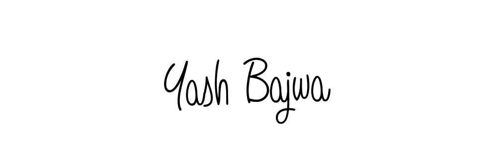 It looks lik you need a new signature style for name Yash Bajwa. Design unique handwritten (Angelique-Rose-font-FFP) signature with our free signature maker in just a few clicks. Yash Bajwa signature style 5 images and pictures png