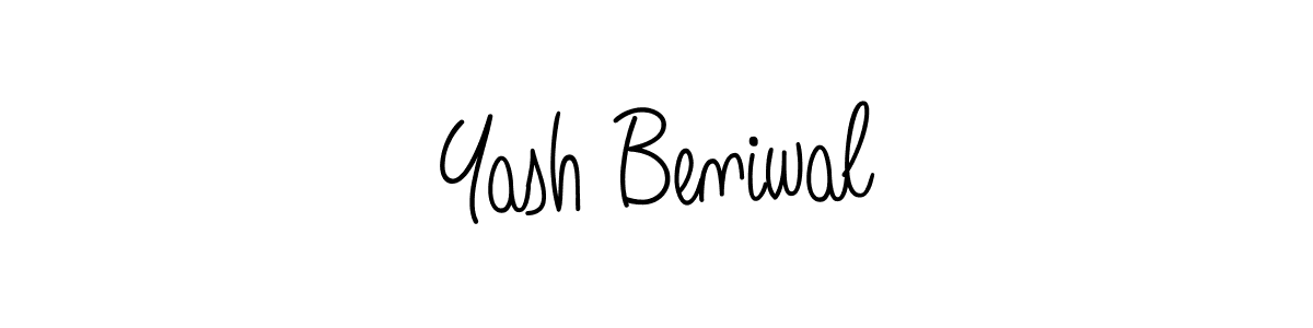 This is the best signature style for the Yash Beniwal name. Also you like these signature font (Angelique-Rose-font-FFP). Mix name signature. Yash Beniwal signature style 5 images and pictures png