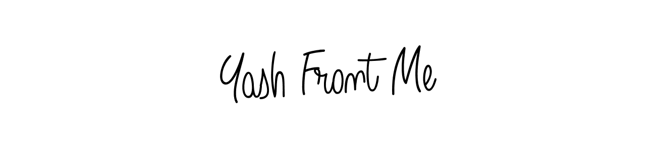 How to make Yash Front Me name signature. Use Angelique-Rose-font-FFP style for creating short signs online. This is the latest handwritten sign. Yash Front Me signature style 5 images and pictures png