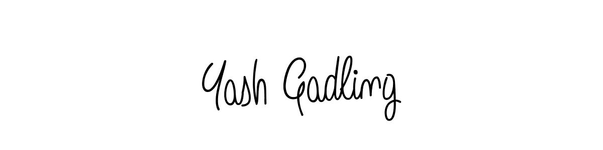 Also You can easily find your signature by using the search form. We will create Yash Gadling name handwritten signature images for you free of cost using Angelique-Rose-font-FFP sign style. Yash Gadling signature style 5 images and pictures png
