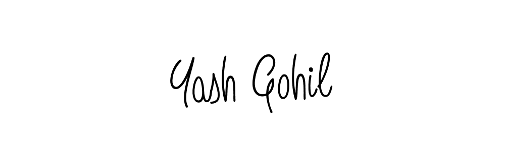 This is the best signature style for the Yash Gohil name. Also you like these signature font (Angelique-Rose-font-FFP). Mix name signature. Yash Gohil signature style 5 images and pictures png