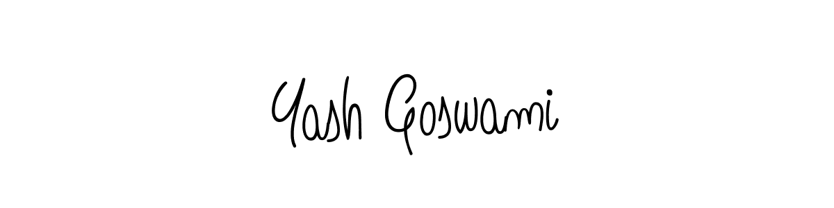 You can use this online signature creator to create a handwritten signature for the name Yash Goswami. This is the best online autograph maker. Yash Goswami signature style 5 images and pictures png