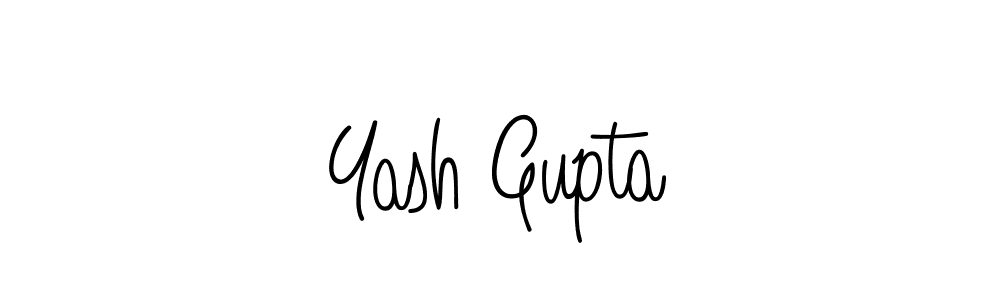 Make a beautiful signature design for name Yash Gupta. Use this online signature maker to create a handwritten signature for free. Yash Gupta signature style 5 images and pictures png