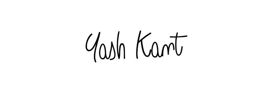 How to Draw Yash Kant signature style? Angelique-Rose-font-FFP is a latest design signature styles for name Yash Kant. Yash Kant signature style 5 images and pictures png