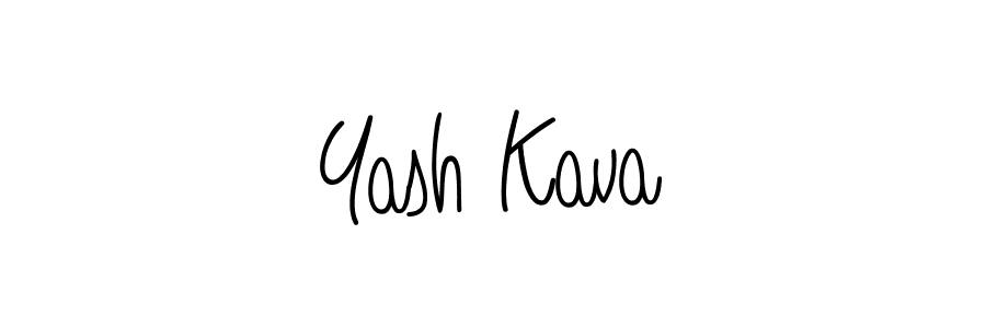 Make a beautiful signature design for name Yash Kava. Use this online signature maker to create a handwritten signature for free. Yash Kava signature style 5 images and pictures png