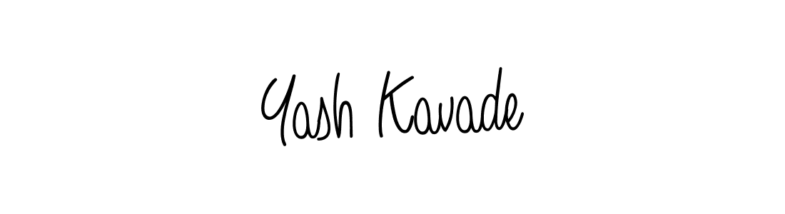 Make a short Yash Kavade signature style. Manage your documents anywhere anytime using Angelique-Rose-font-FFP. Create and add eSignatures, submit forms, share and send files easily. Yash Kavade signature style 5 images and pictures png