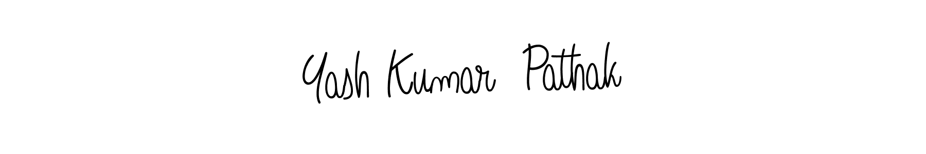 Similarly Angelique-Rose-font-FFP is the best handwritten signature design. Signature creator online .You can use it as an online autograph creator for name Yash Kumar  Pathak. Yash Kumar  Pathak signature style 5 images and pictures png