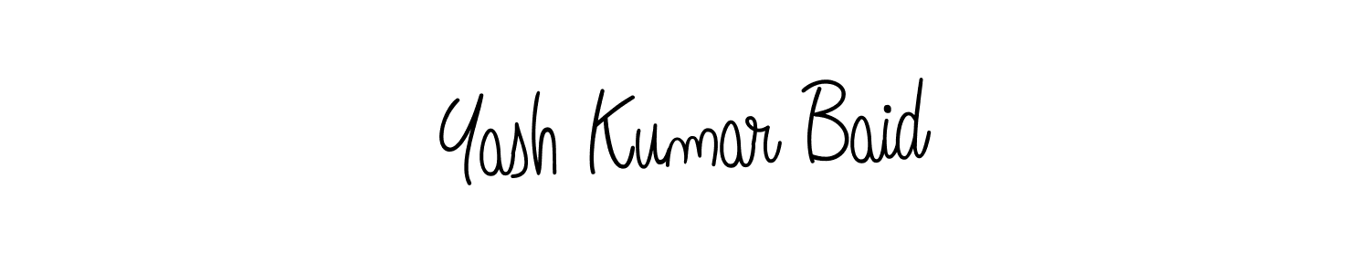 How to Draw Yash Kumar Baid signature style? Angelique-Rose-font-FFP is a latest design signature styles for name Yash Kumar Baid. Yash Kumar Baid signature style 5 images and pictures png