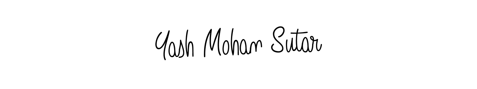 Similarly Angelique-Rose-font-FFP is the best handwritten signature design. Signature creator online .You can use it as an online autograph creator for name Yash Mohan Sutar. Yash Mohan Sutar signature style 5 images and pictures png