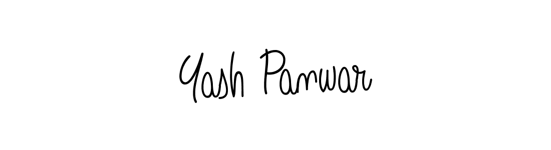 How to make Yash Panwar name signature. Use Angelique-Rose-font-FFP style for creating short signs online. This is the latest handwritten sign. Yash Panwar signature style 5 images and pictures png