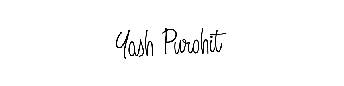 It looks lik you need a new signature style for name Yash Purohit. Design unique handwritten (Angelique-Rose-font-FFP) signature with our free signature maker in just a few clicks. Yash Purohit signature style 5 images and pictures png