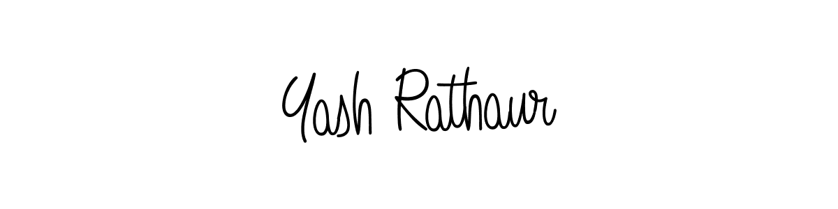 Make a beautiful signature design for name Yash Rathaur. Use this online signature maker to create a handwritten signature for free. Yash Rathaur signature style 5 images and pictures png