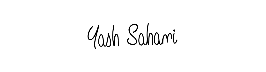 You can use this online signature creator to create a handwritten signature for the name Yash Sahani. This is the best online autograph maker. Yash Sahani signature style 5 images and pictures png