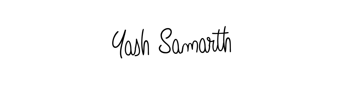 Also You can easily find your signature by using the search form. We will create Yash Samarth name handwritten signature images for you free of cost using Angelique-Rose-font-FFP sign style. Yash Samarth signature style 5 images and pictures png