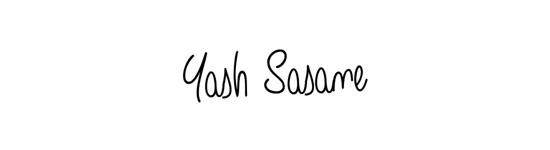 You should practise on your own different ways (Angelique-Rose-font-FFP) to write your name (Yash Sasane) in signature. don't let someone else do it for you. Yash Sasane signature style 5 images and pictures png