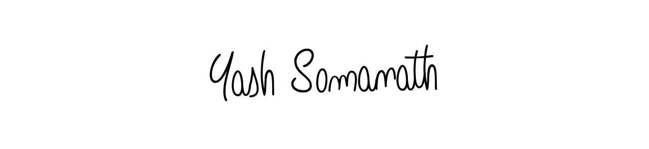 Best and Professional Signature Style for Yash Somanath. Angelique-Rose-font-FFP Best Signature Style Collection. Yash Somanath signature style 5 images and pictures png