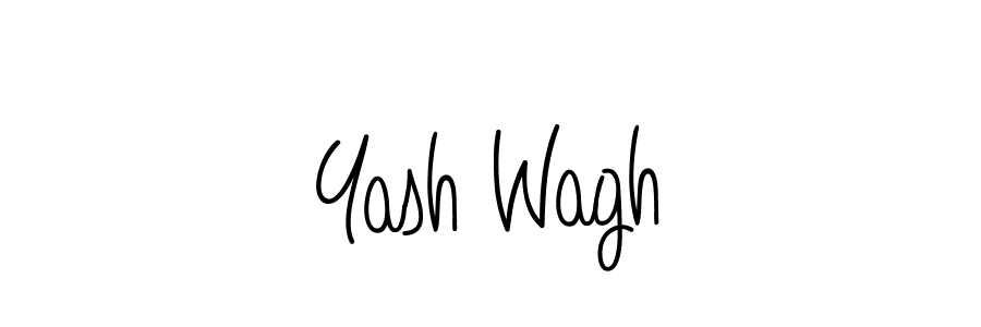 It looks lik you need a new signature style for name Yash Wagh. Design unique handwritten (Angelique-Rose-font-FFP) signature with our free signature maker in just a few clicks. Yash Wagh signature style 5 images and pictures png