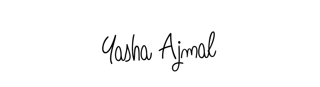 You can use this online signature creator to create a handwritten signature for the name Yasha Ajmal. This is the best online autograph maker. Yasha Ajmal signature style 5 images and pictures png