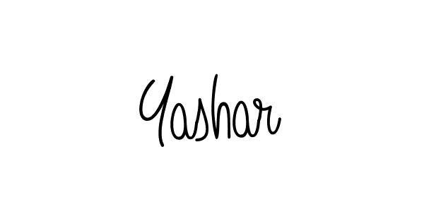 How to Draw Yashar signature style? Angelique-Rose-font-FFP is a latest design signature styles for name Yashar. Yashar signature style 5 images and pictures png