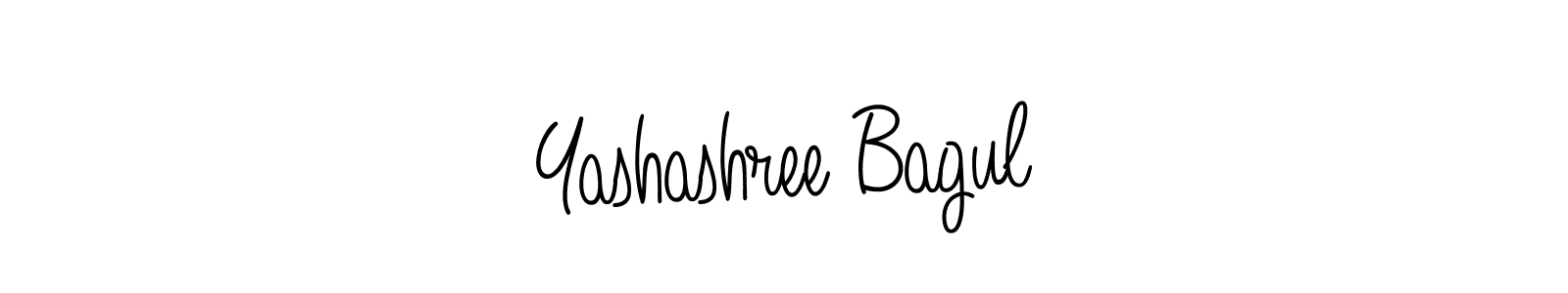 Design your own signature with our free online signature maker. With this signature software, you can create a handwritten (Angelique-Rose-font-FFP) signature for name Yashashree Bagul. Yashashree Bagul signature style 5 images and pictures png
