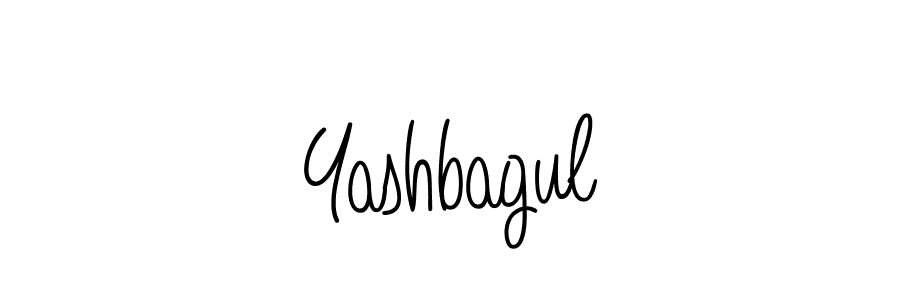 The best way (Angelique-Rose-font-FFP) to make a short signature is to pick only two or three words in your name. The name Yashbagul include a total of six letters. For converting this name. Yashbagul signature style 5 images and pictures png