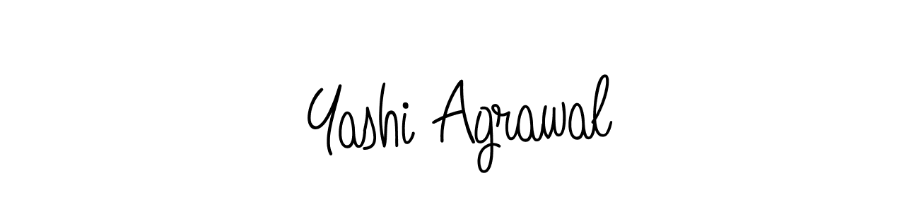 Once you've used our free online signature maker to create your best signature Angelique-Rose-font-FFP style, it's time to enjoy all of the benefits that Yashi Agrawal name signing documents. Yashi Agrawal signature style 5 images and pictures png