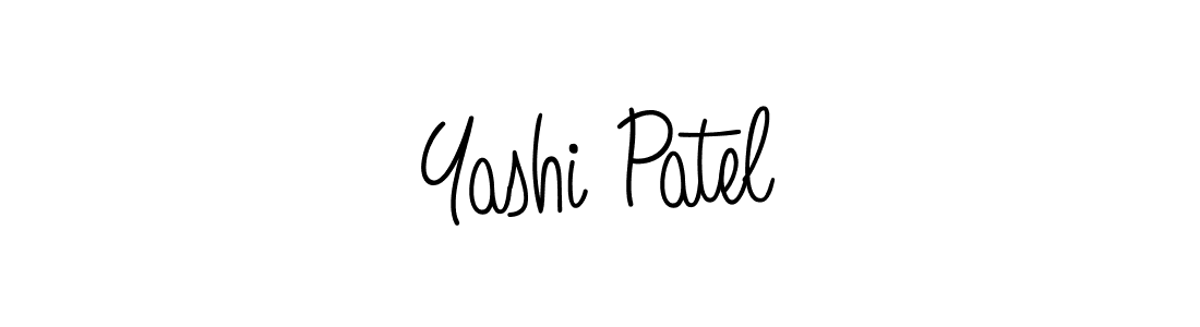 Make a short Yashi Patel signature style. Manage your documents anywhere anytime using Angelique-Rose-font-FFP. Create and add eSignatures, submit forms, share and send files easily. Yashi Patel signature style 5 images and pictures png