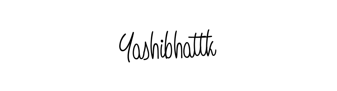 The best way (Angelique-Rose-font-FFP) to make a short signature is to pick only two or three words in your name. The name Yashibhattk include a total of six letters. For converting this name. Yashibhattk signature style 5 images and pictures png