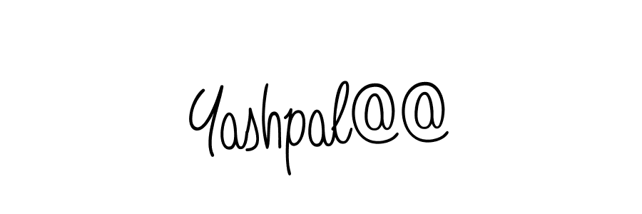 You should practise on your own different ways (Angelique-Rose-font-FFP) to write your name (Yashpal@@) in signature. don't let someone else do it for you. Yashpal@@ signature style 5 images and pictures png